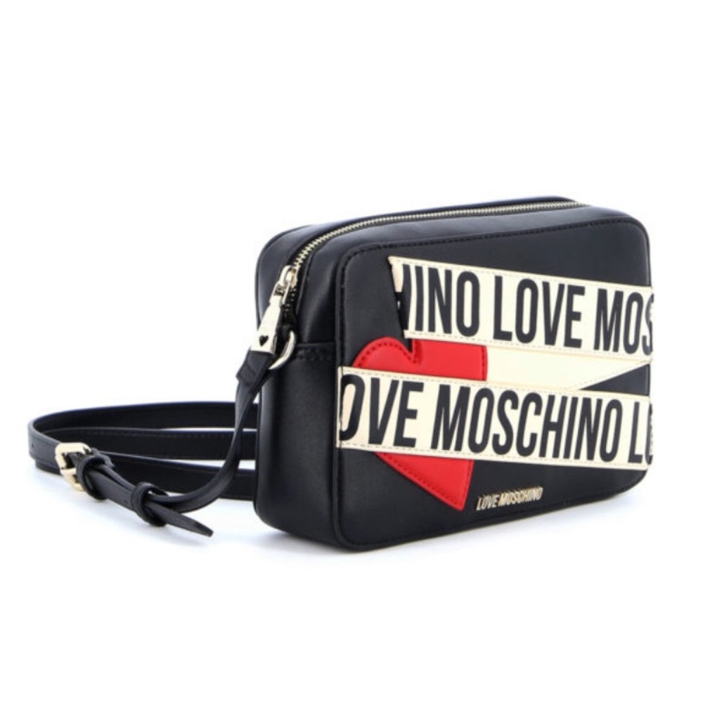 Love Moschino Logo Zip Through Crossbody